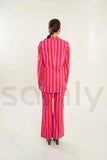 cotton-pink-red-hand-block-stripe-print-co-ord-set-for-women-suits