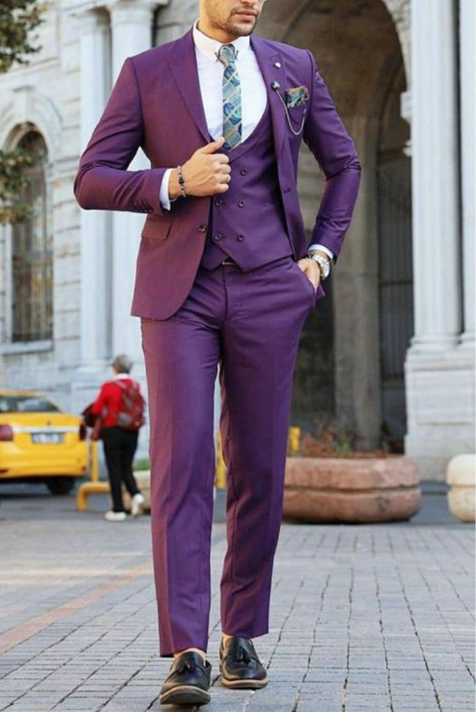 Men 3 Piece Suit Wedding Suit Formal Dinner Suits Bespoke Sainly