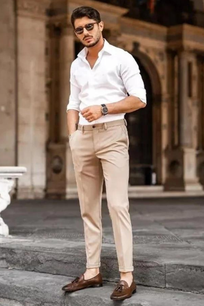 Men Elegant Shirt And Trouser Office Wear Men's Formal Shirt Sainly S Men Elegant Shirt And Trouser Office Wear Men's Formal Shirt Sainly S