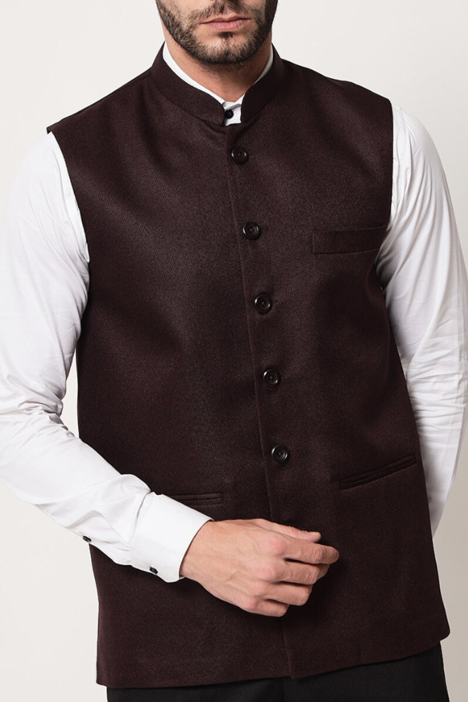 Men Nehru Jacket Indian Traditional Modi Jacket Waistcoat Sainly 48