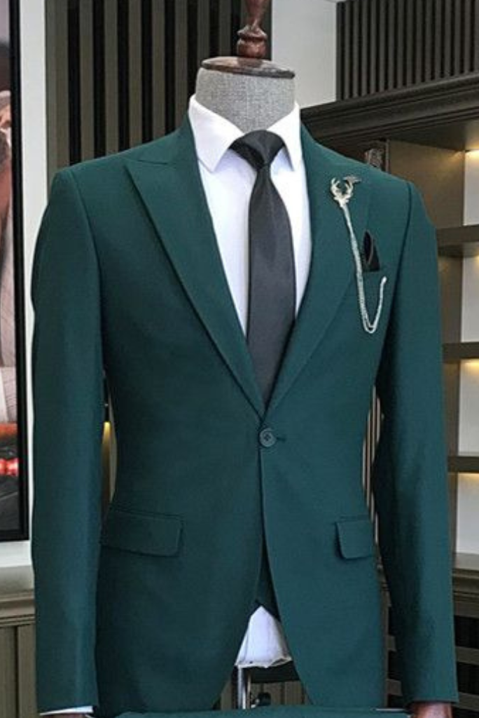 Mens Teal Green Coat Stylish Formal Blazer Slim Fit Blazer Dinner Coat Prom Wear Wedding Outwear For Him