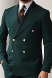 Mens Green Coat Breasted Green Coat Wedding Coat Formal Sainly