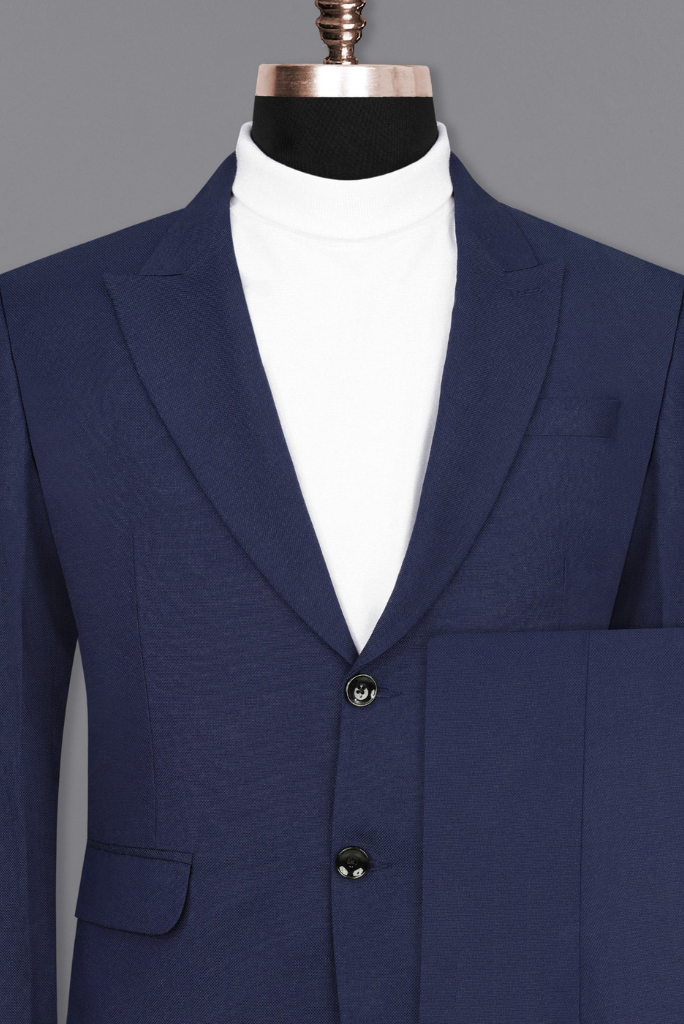 Men Two Piece Suit Royal Blue Slim Fit Suit Formal Suit Dinner Suit Men  Bespoke Tailoring Gift For Him