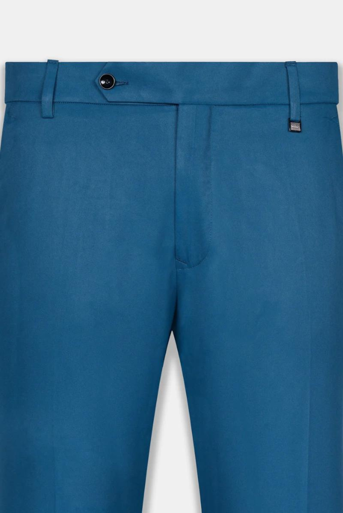 Men Blue Pant Office Blue Pant Formal TroMen Blue Pant Office Blue Pant Formal Trouser Blue Elegant Pant SAINLYuser Blue Elegant Pant SAINLY
