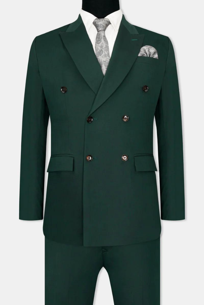Men's Lime Green Two Button Closure Suit main image 0