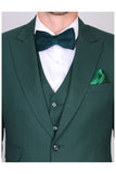 Men Suit Green Tweed Green Suit Winter Wedding Outwear Bespoke Sainly