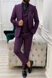 Men purple suit beach wedding suit groom wear suit prom suit for men groomsmen suit party wear suit summer wedding suit dinner suit