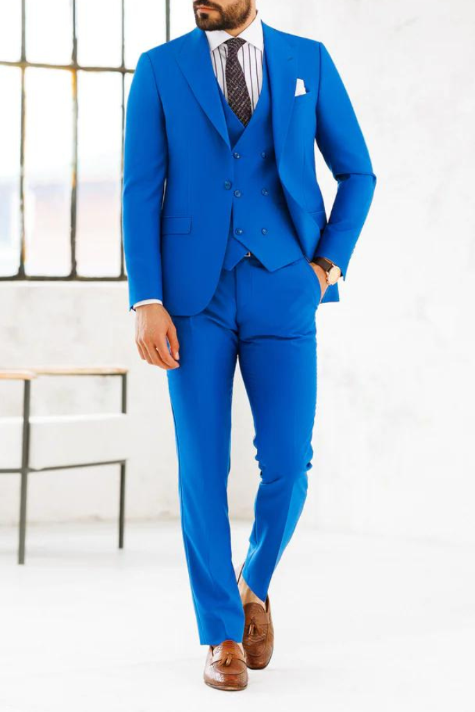 Fashion Men's Latest Coat Pant Designs Casual Business Suit 3 Pieces Set  /Men's Suits Blazers Trousers Pants Vest Waistcoat | Chittili