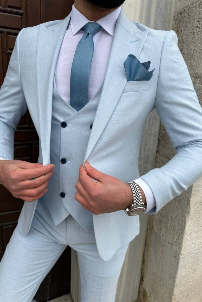Abito Da Cerimonia Bambino 2 Pezzi - Giacca Smoking E Pantaloni Slim Fit, Per Matrimoni, Feste, Taglie 3-15 Anni