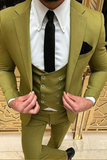 Men Green Suit 3 Piece | Wedding Suits | Party Wear Suits | Sainly