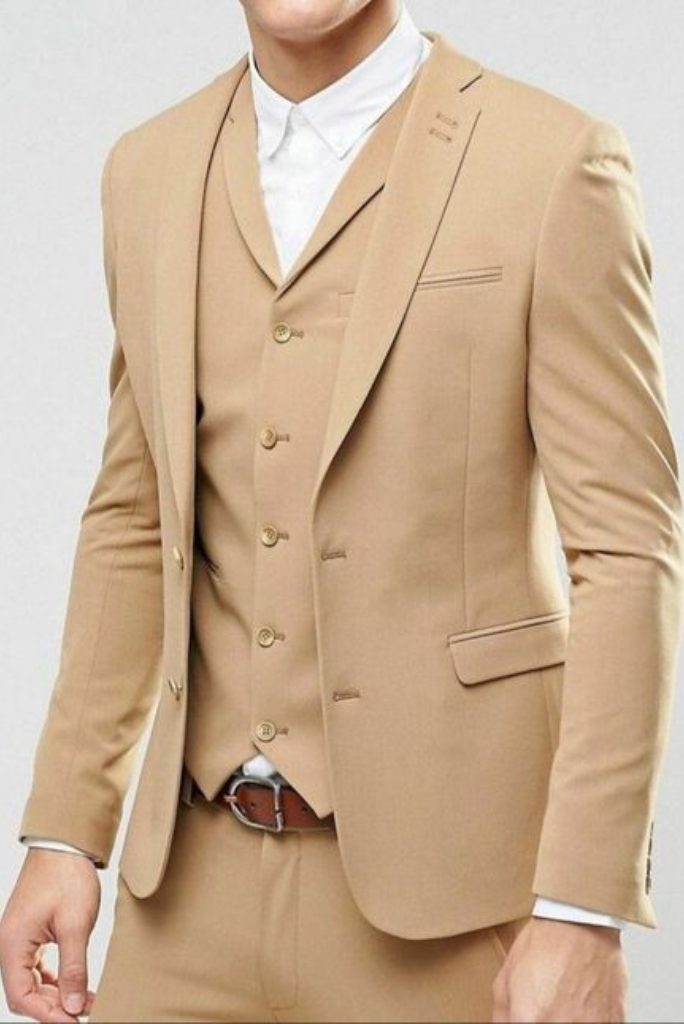 Tan color sales coat pant