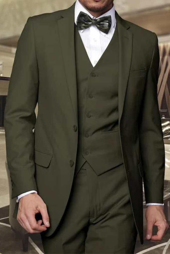 Green Wedding Suit | Green Men's Suit | Emerald Green Suit | SAINLY