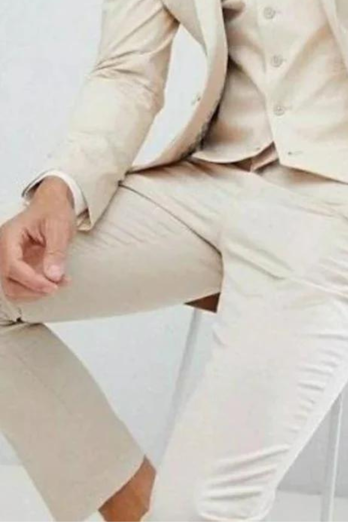 Ivory Dress Pant | Light Ivory Trouser | SAINLY Ivory Dress Pant | Light Ivory Trouser | SAINLY