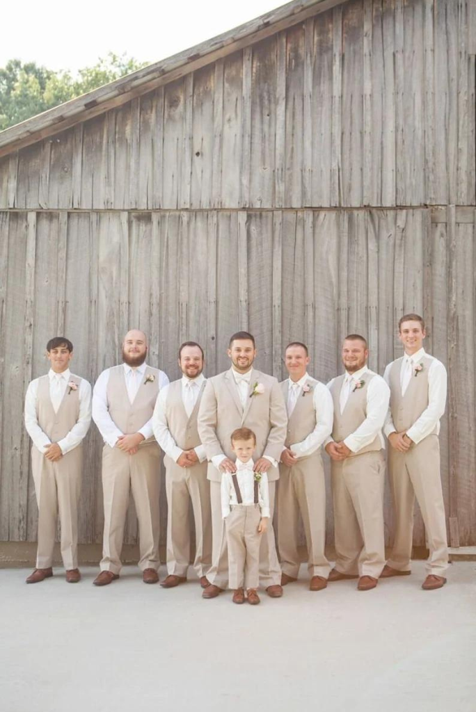 Men's 3 Piece Suits Wedding Grooms Suit