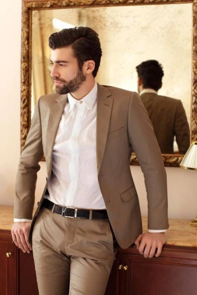 Men's Brown Suit | Brown Suit for Men | Coffee Brown Suit