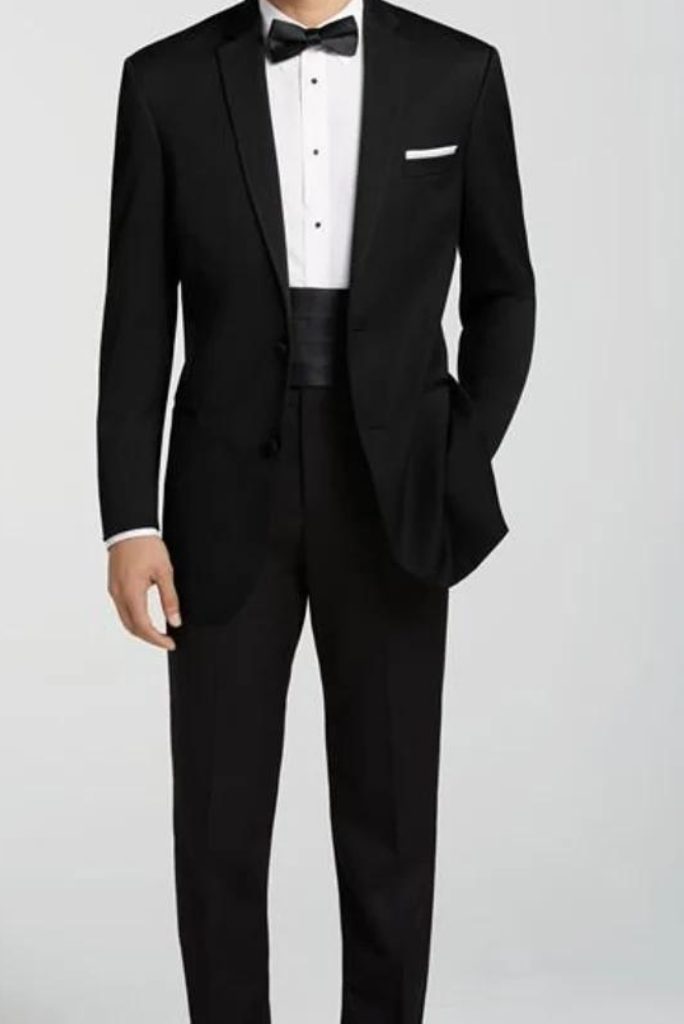 Men Black Tuxedos 2 Piece | Designer Style Suits | Wedding Party Suits