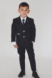 Boys Wedding Suit | 3 Piece Suit Navy Blue | Party Wear Suit | Sainly