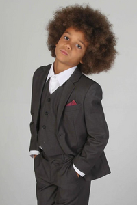Boys Tweed 3 Piece Suit | Kids Wedding Suit | Children's Wear| Sainly