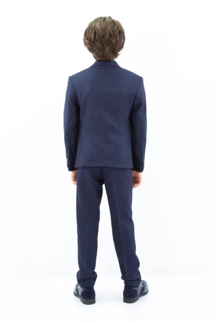 Boys Blue 3 Piece Suit | Wedding Suit | Children Party Wear | Sainly