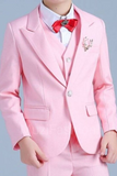 Boys Light Pink Wedding Suit | Kids Groom Wear | Suit Bespoke | Sainly