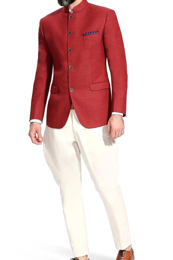 Jodhpuri suit red online