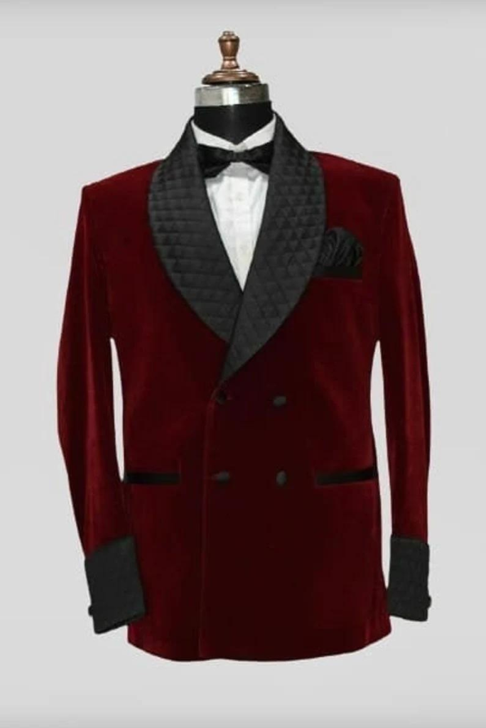 Men Smoking Jacket Men Dinner Jacket Men Velvet Jacket Sainly