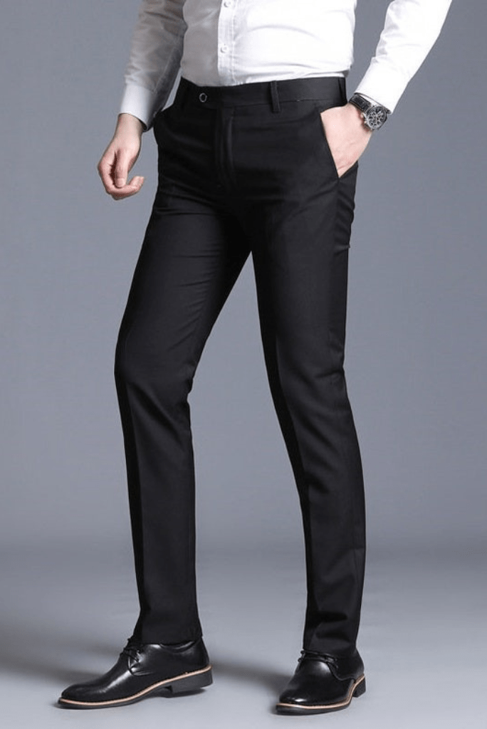 Men office Black Casual |Men formal pants| Men Party pants SAINLY 34 Men office Black Casual |Men formal pants| Men Party pants SAINLY 34