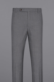 SAINLY Apparel & Accessories Men's Fuscous Gray Pants Male Casual Solid Color Comfortable Quality Pure Color Trouser