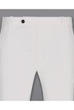 SAINLY Apparel & Accessories Men's White Premium Pants Male Casual Solid Color Comfortable Quality Pure Color Trouser