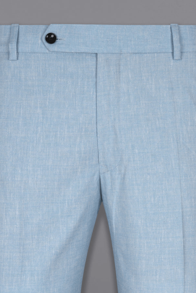 Men Spindle Sky Blue| Luxurious Lines Pant| Comfortable Quality| Sainly Men Spindle Sky Blue| Luxurious Lines Pant| Comfortable Quality| Sainly